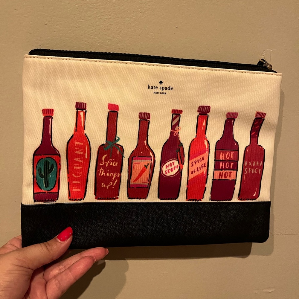 Kate Spade SPICE IT UP Print Pouch NWOT